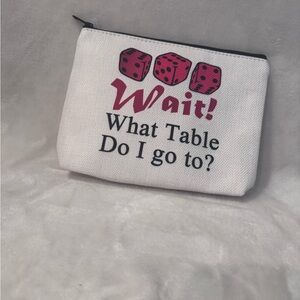 Bunco Dice Game Makeup Bag Game Night Gifts Dice Gamer Zipper Pouch Bunco Game